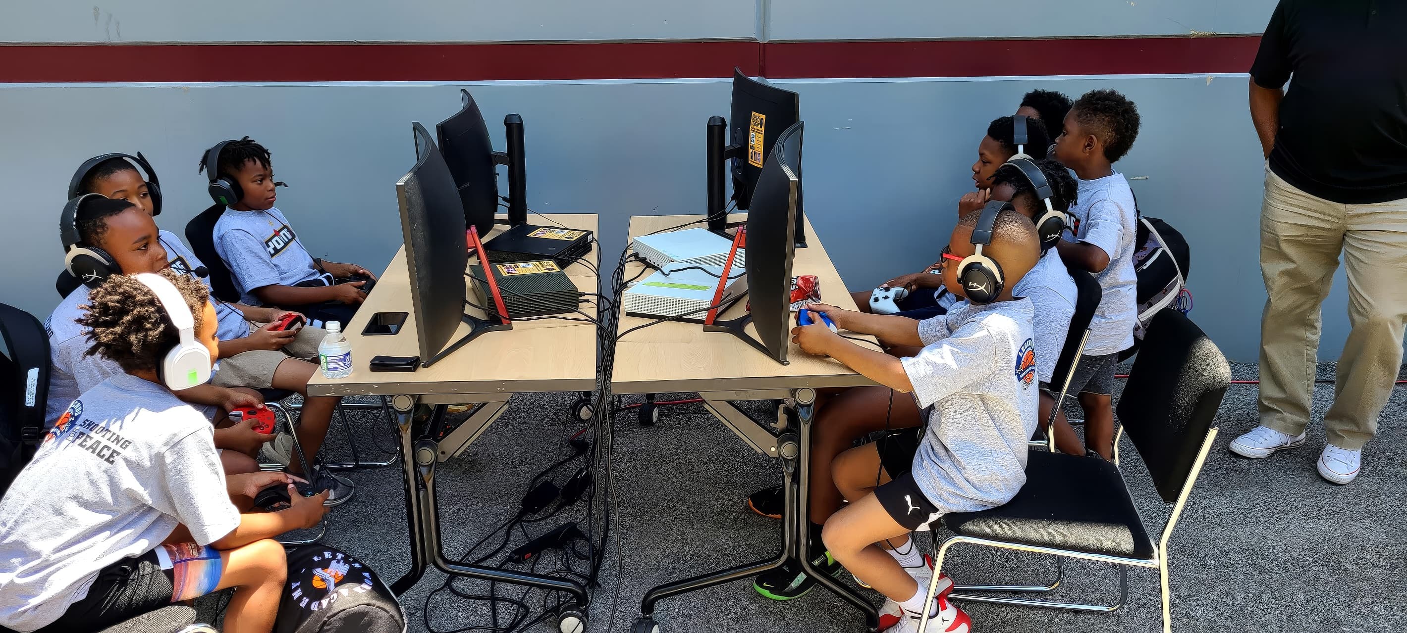 Students learn streaming and broadcasting skills